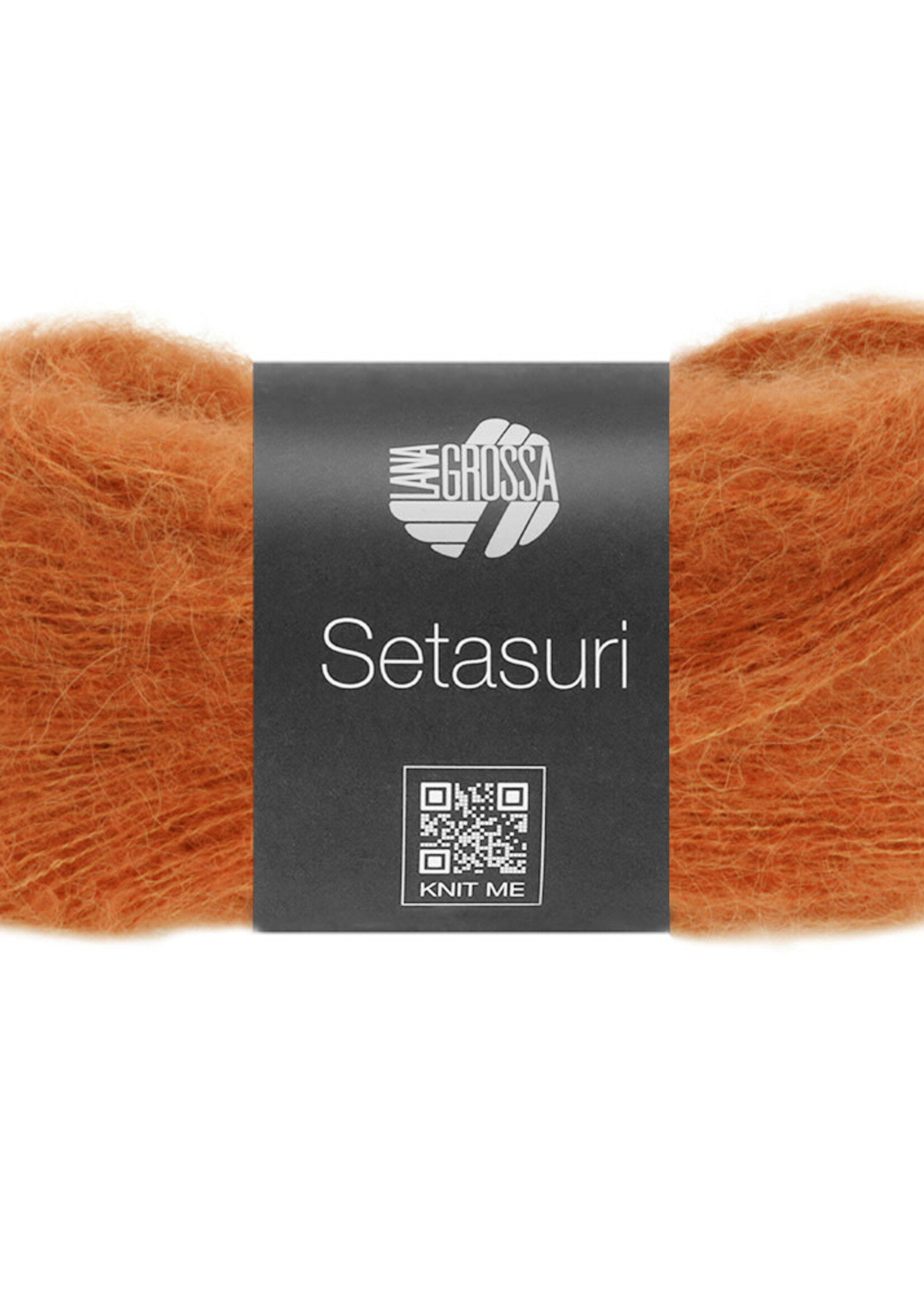 Lana Grossa Setasuri - Lana Grossa -63 roest oranje