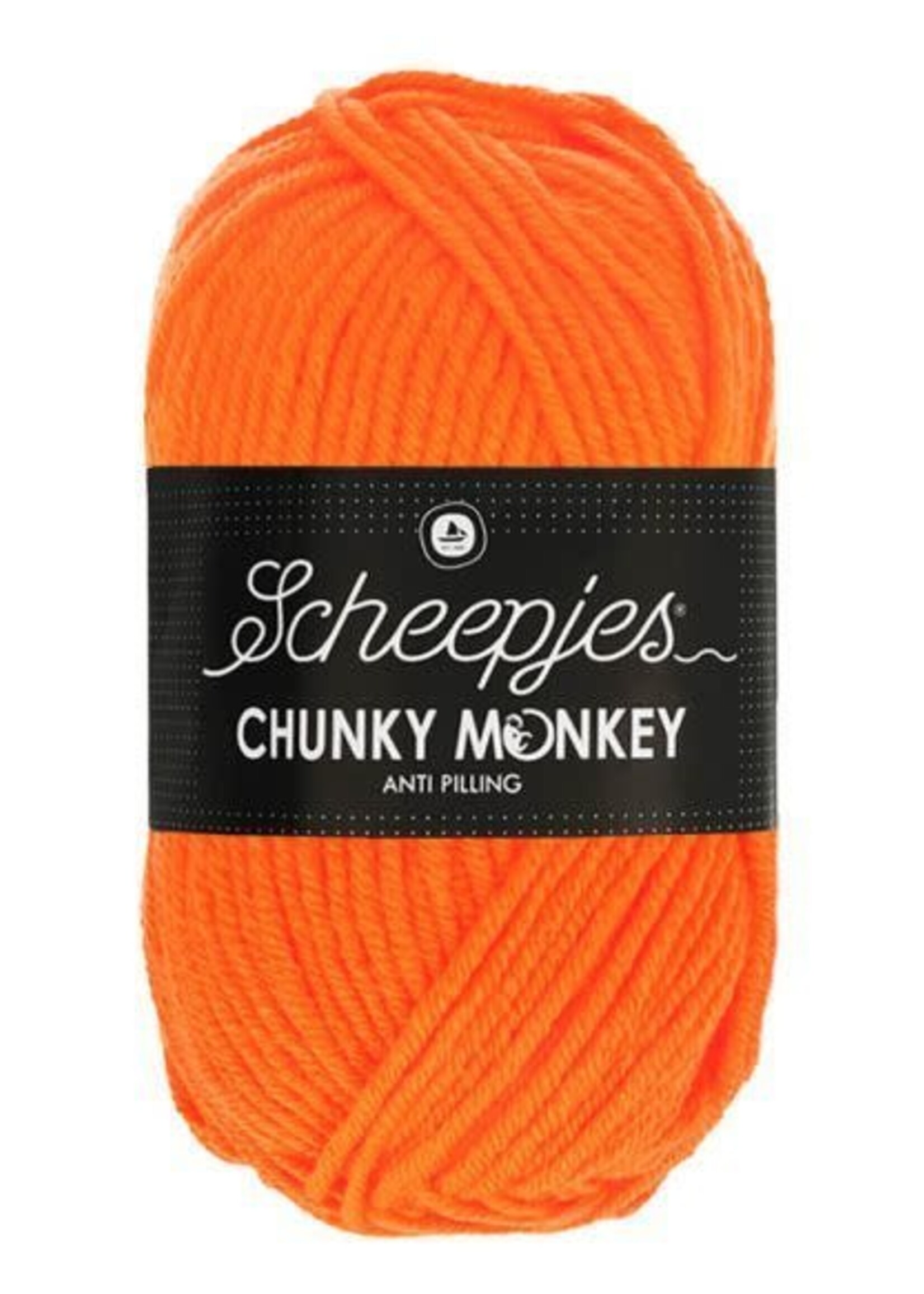 Scheepjes Chunky Monkey - Scheepjes -1256 Neon Orange