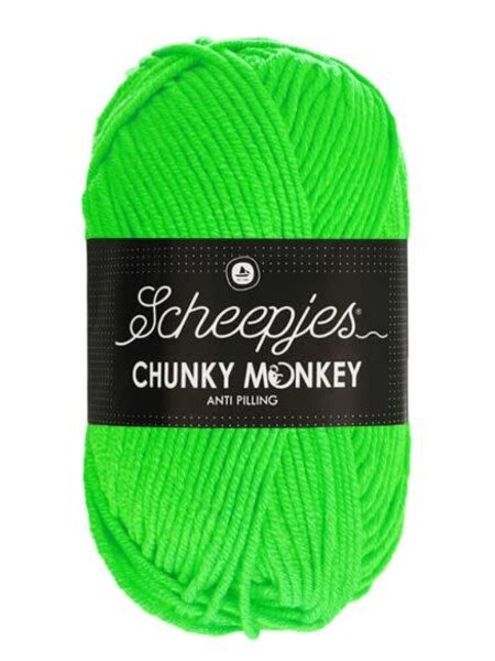Scheepjes Chunky Monkey - Scheepjes - 1259 Neon Green