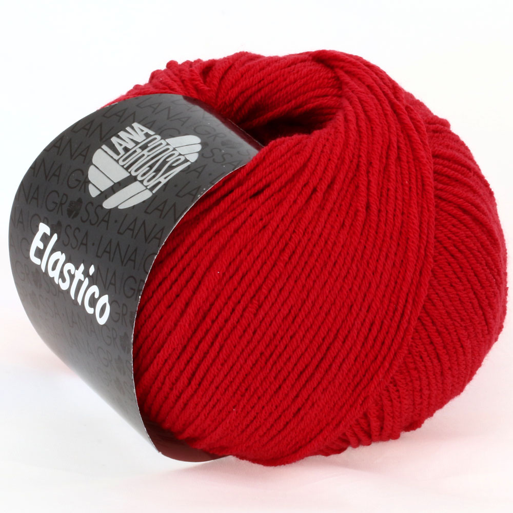 Lana Grossa Elastico - Lana Grossa -023 donkerrood