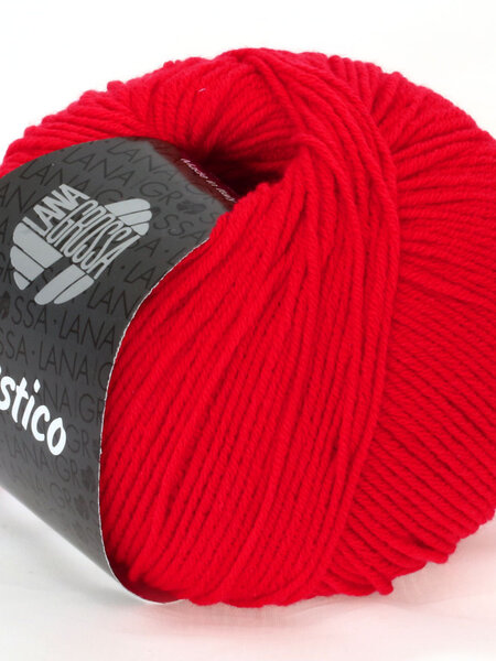 Lana Grossa Elastico - Lana Grossa -078 briljantrood %