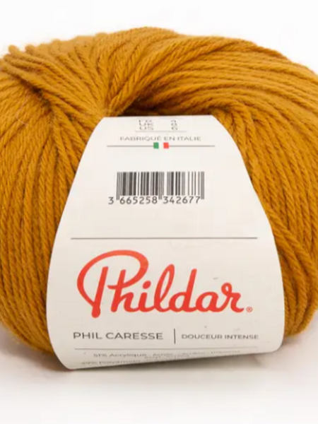 Phildar Phil Caresse -miel grisé