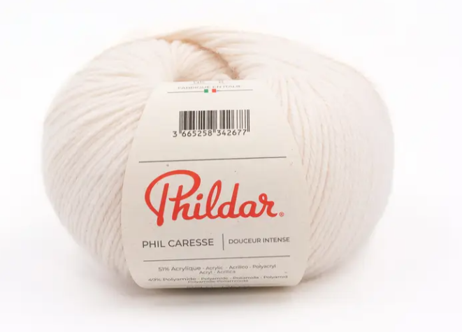 Phildar Phil Caresse -Phildar -ivoire