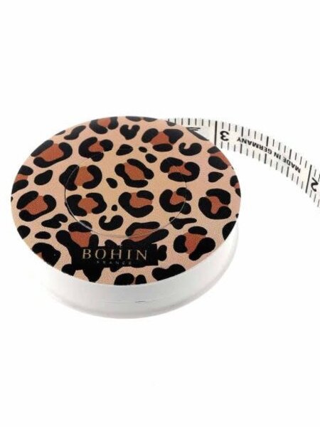 Bohin Bohin Safari rolcentimeter 150cm luipaard