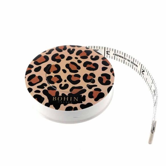 Bohin Bohin Safari rolcentimeter 150cm luipaard