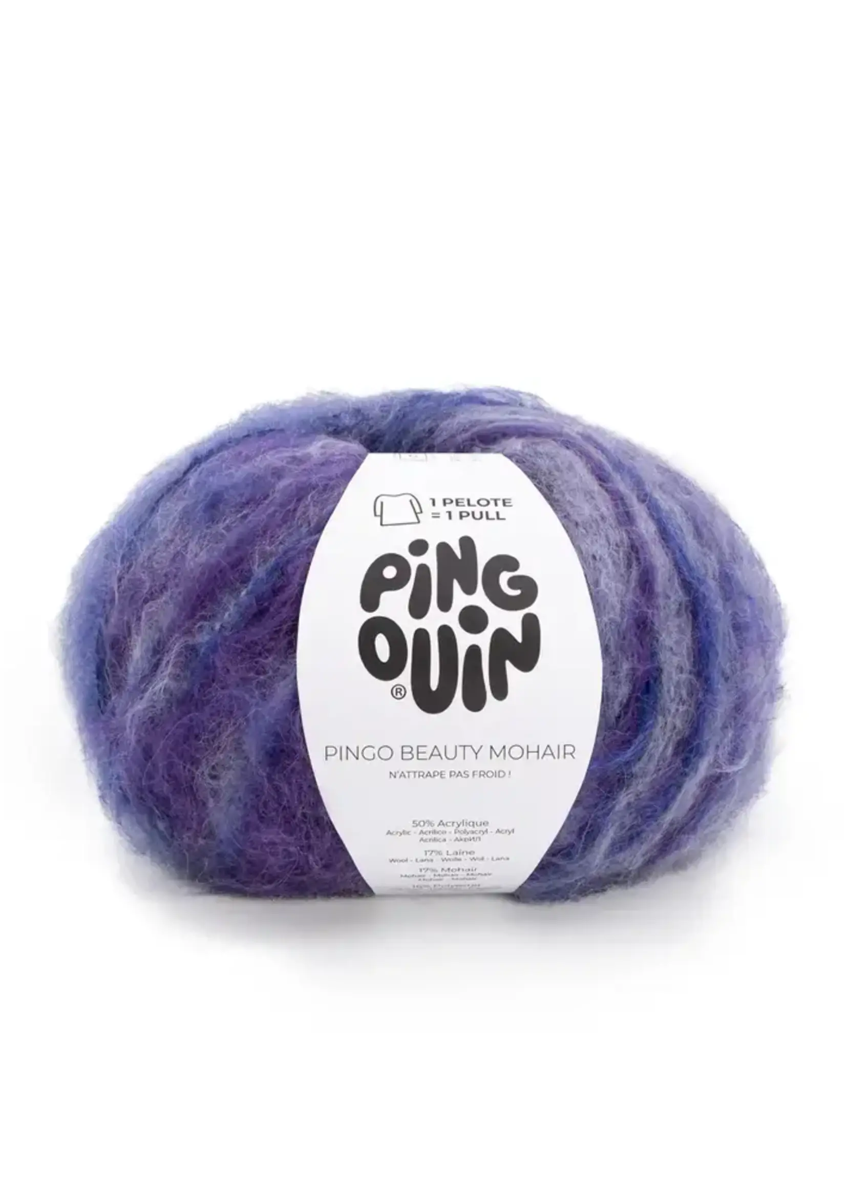 Pingouin Pingo Beauty Mohair -2293 bleu-40%