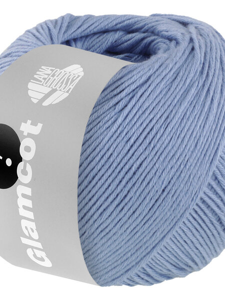Lana Grossa Glamcot - Lana Grossa -11 licht blauw