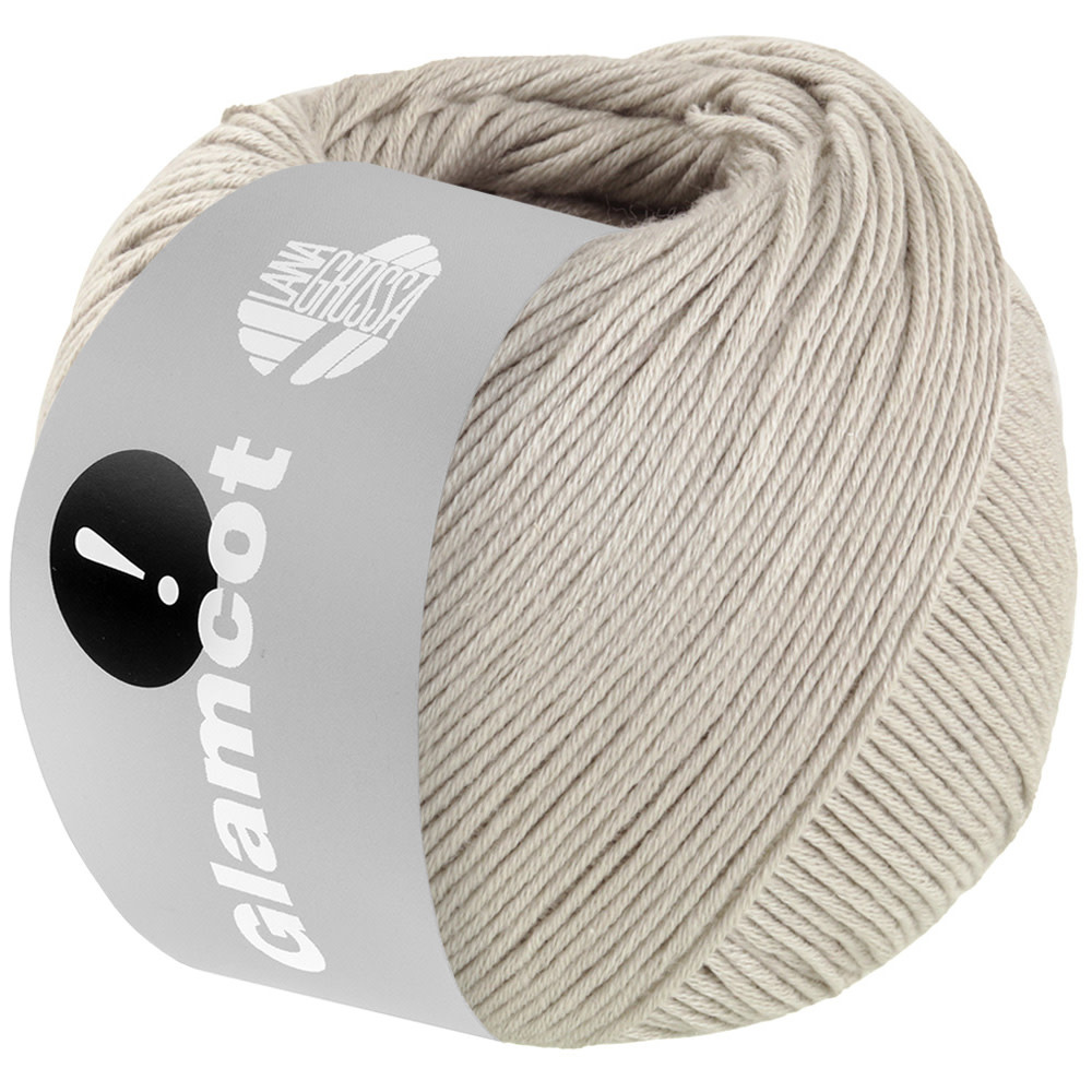 Lana Grossa Glamcot - Lana Grossa -20 licht grijs