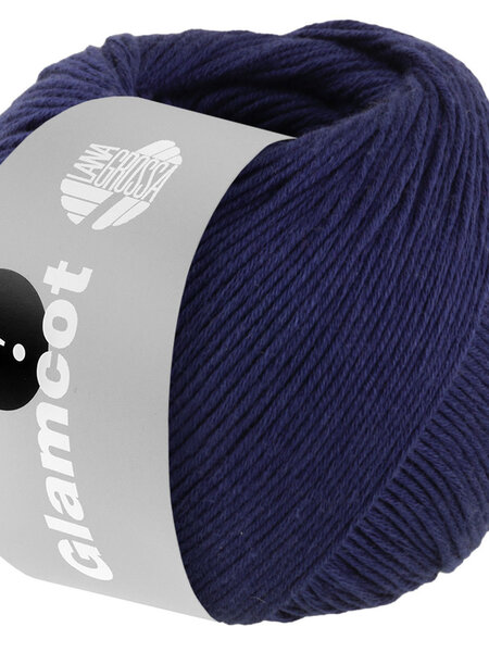 Lana Grossa Glamcot - Lana Grossa -21 donker blauw