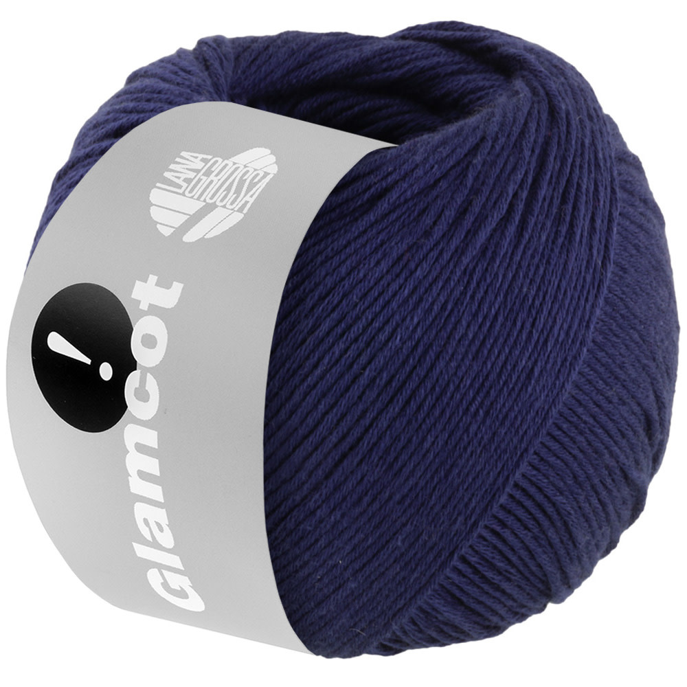 Lana Grossa Glamcot - Lana Grossa -21 donker blauw