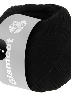 Lana Grossa Glamcot - Lana Grossa -22 zwart