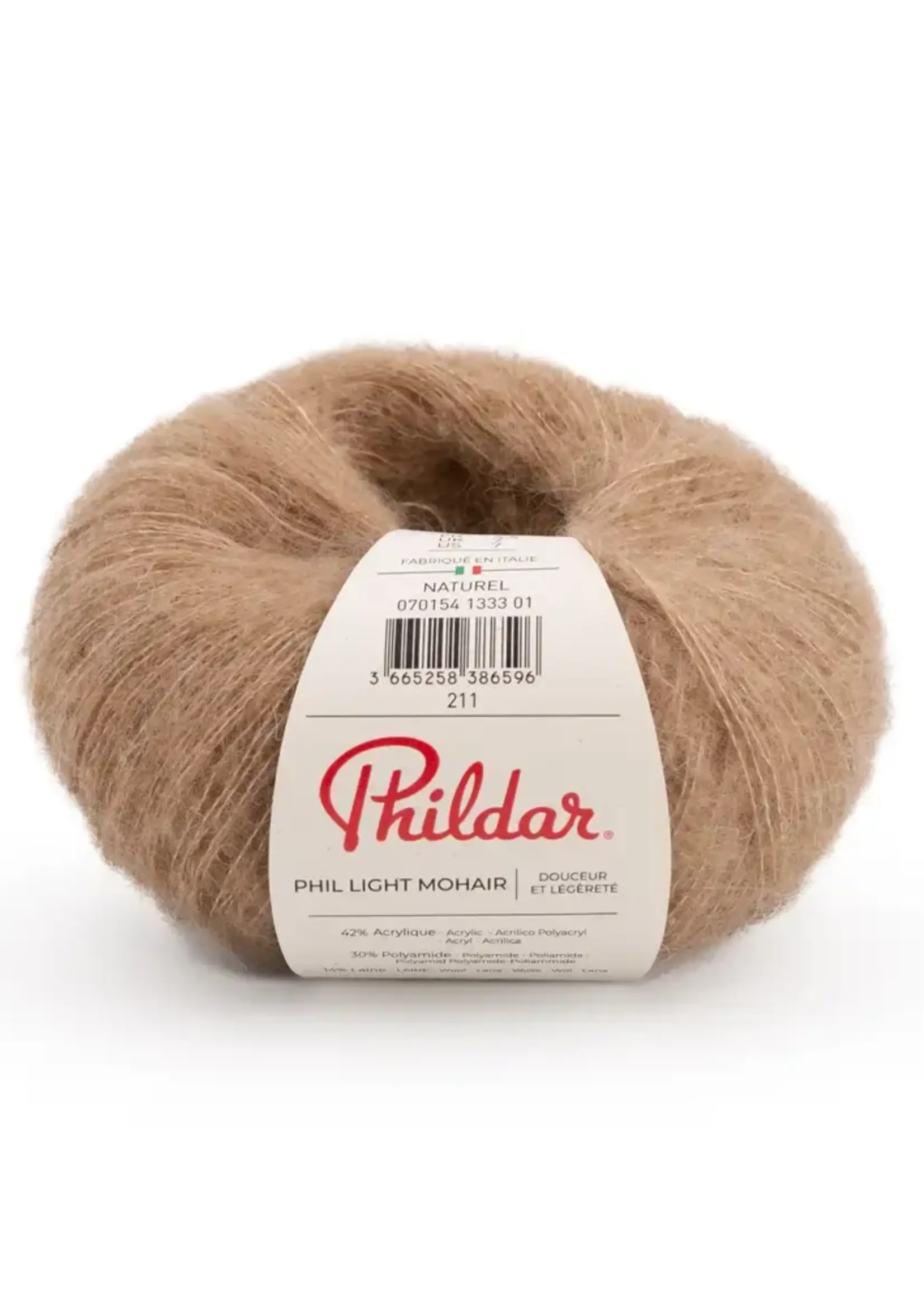 Phildar Phil Light Mohair -1333 naturel-40%