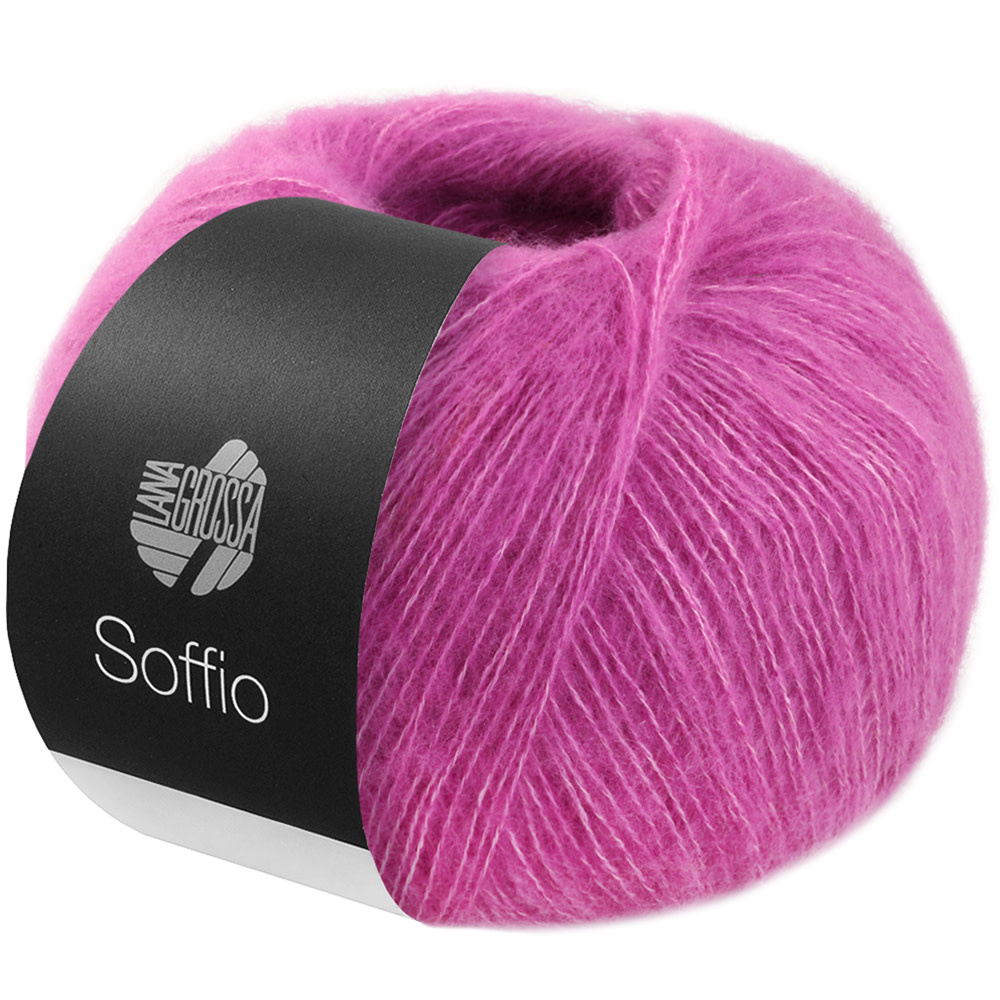 Lana Grossa Soffio -02 fuchia