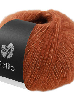 Lana Grossa Soffio -04 roestbruin -25%