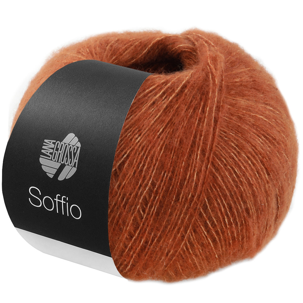 Lana Grossa Soffio -04 roestbruin -25%