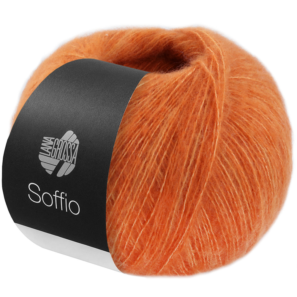 Lana Grossa Soffio -06 oranje -25%