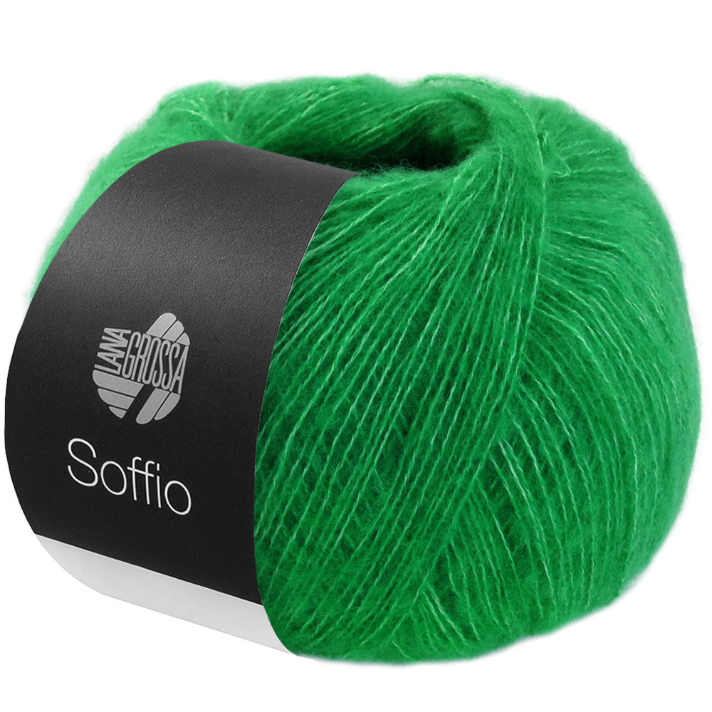 Lana Grossa Soffio -09 groen -25%