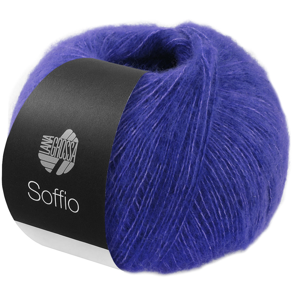 Lana Grossa Soffio -10 blauw