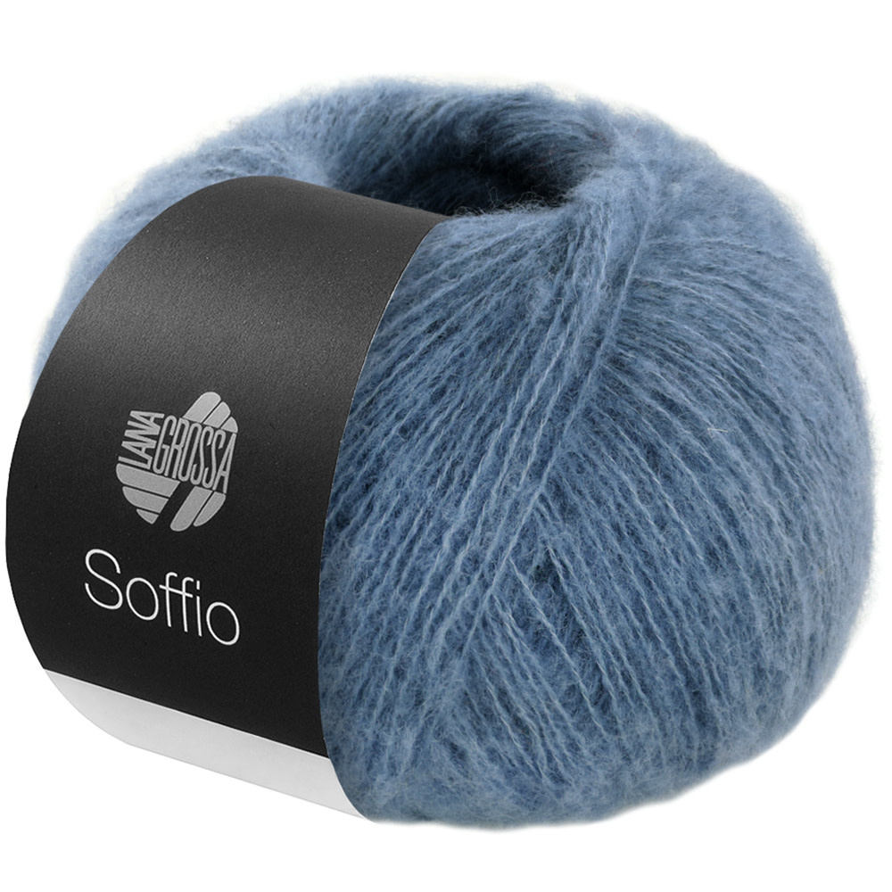 Lana Grossa Soffio -12 duifblauw
