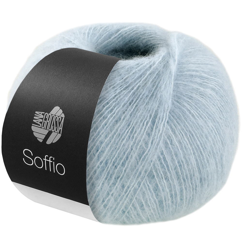 Lana Grossa Soffio -13 lichtblauw -25%