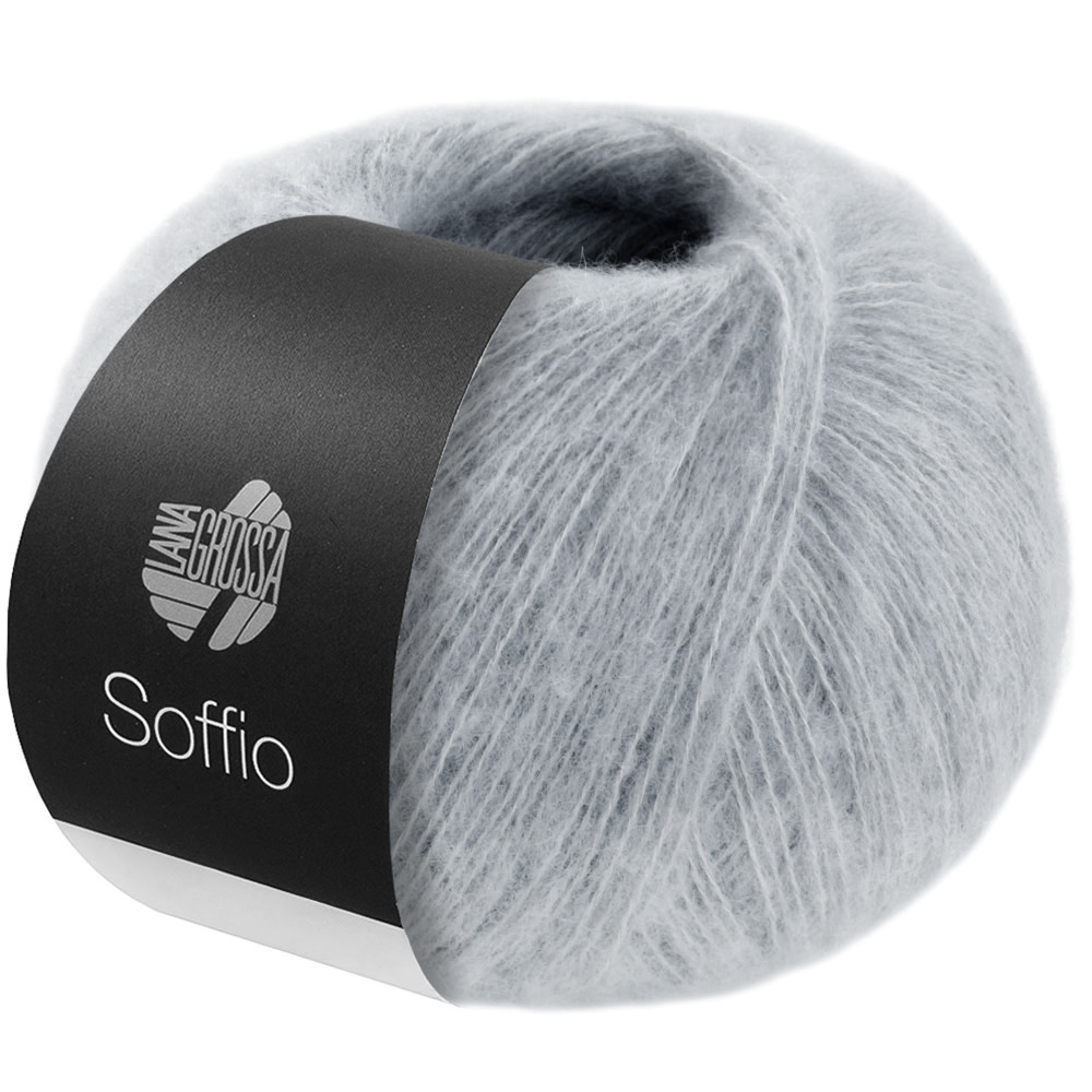 Lana Grossa Soffio -15 lichtgrijs