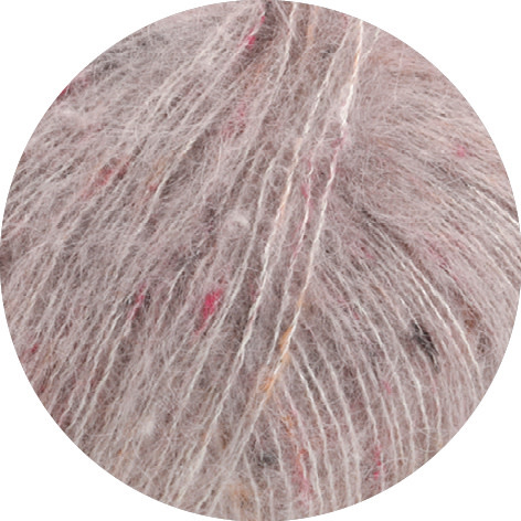 Lana Grossa Natural Superkid Tweed -622 roze beige