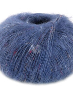 Lana Grossa Natural Superkid Tweed -619 donkerblauw