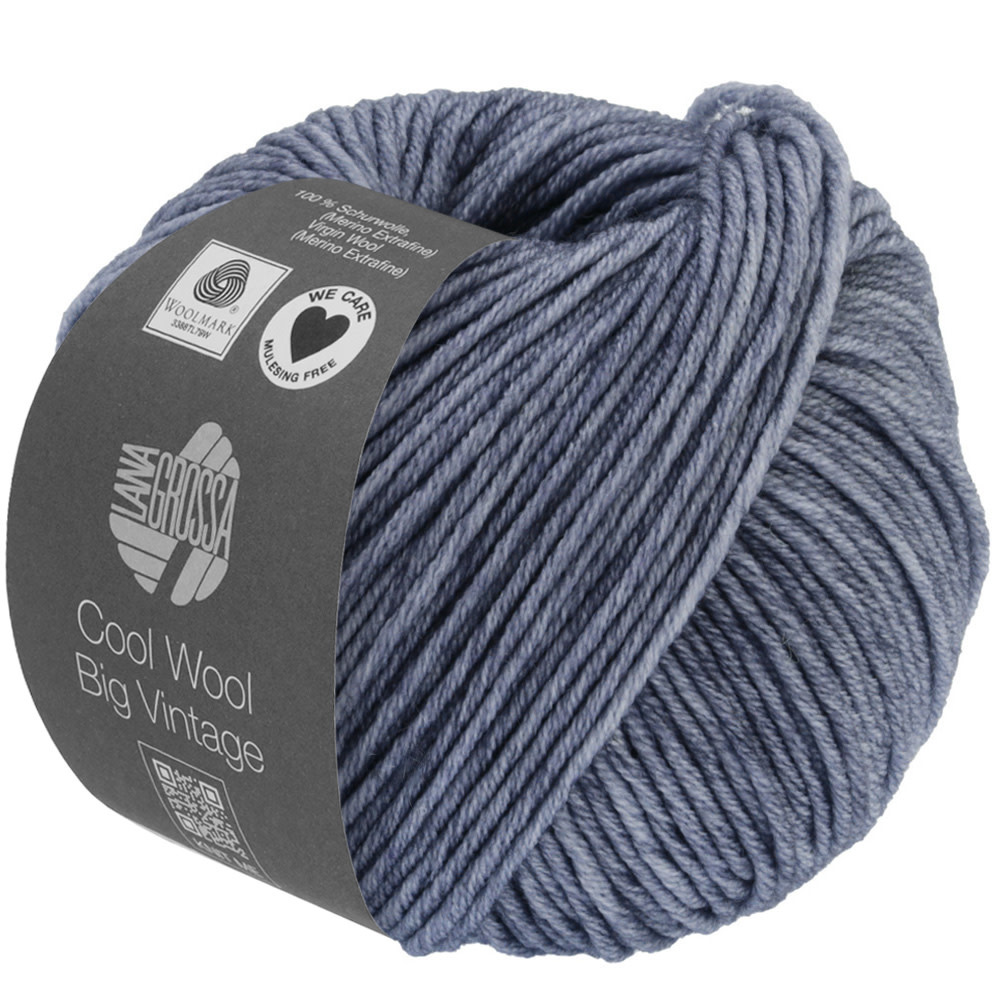 Lana Grossa Cool Wool Big Vintage -7178 licht blauw-25%