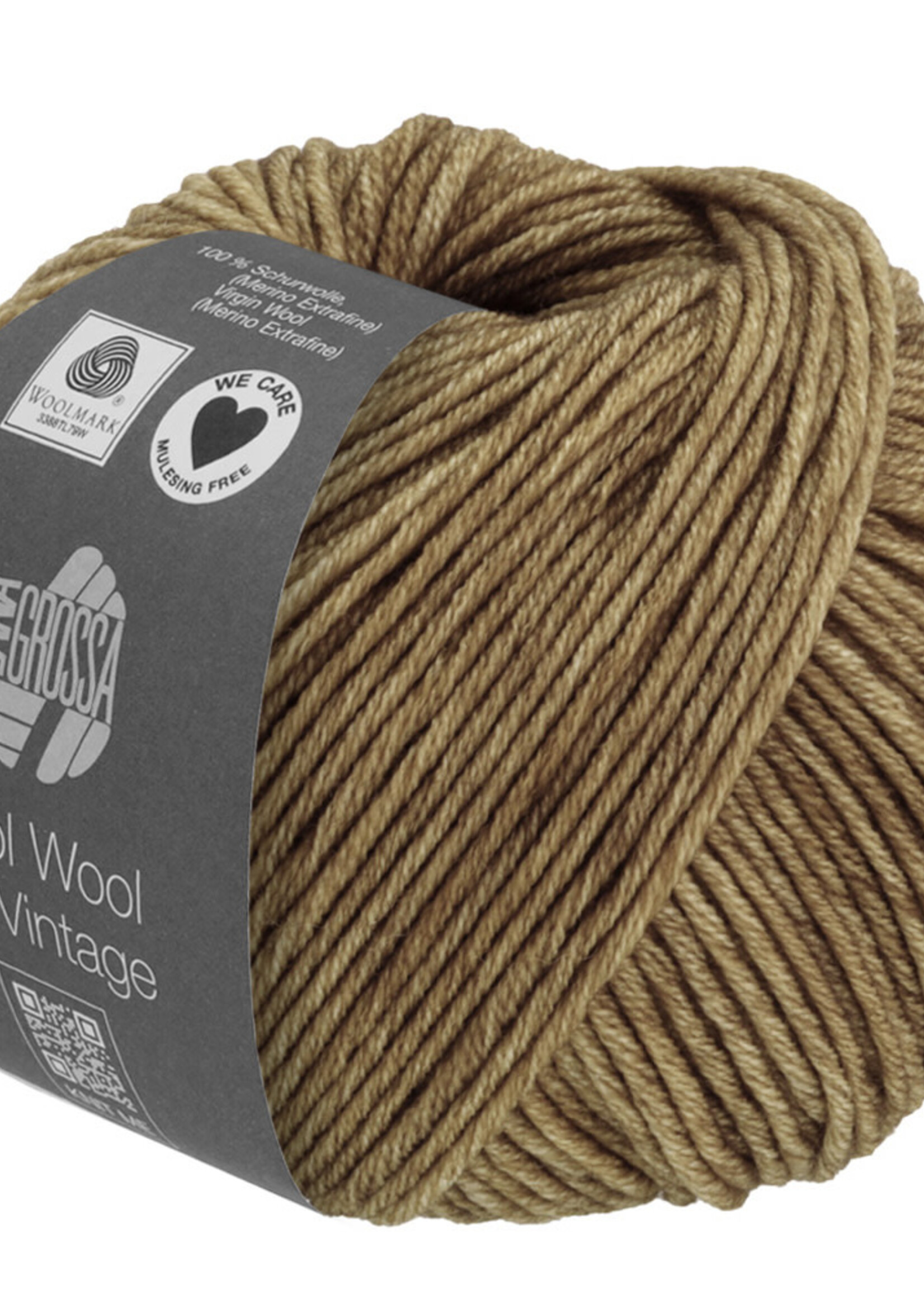 Lana Grossa Cool Wool Big Vintage - Lana Grossa 7182 zand beige