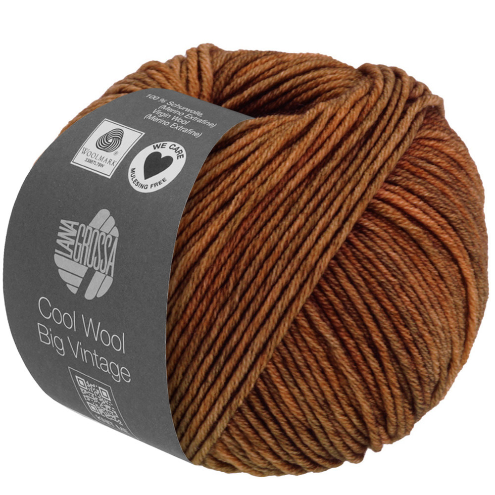 Lana Grossa Cool Wool Big Vintage -7183 ree bruin