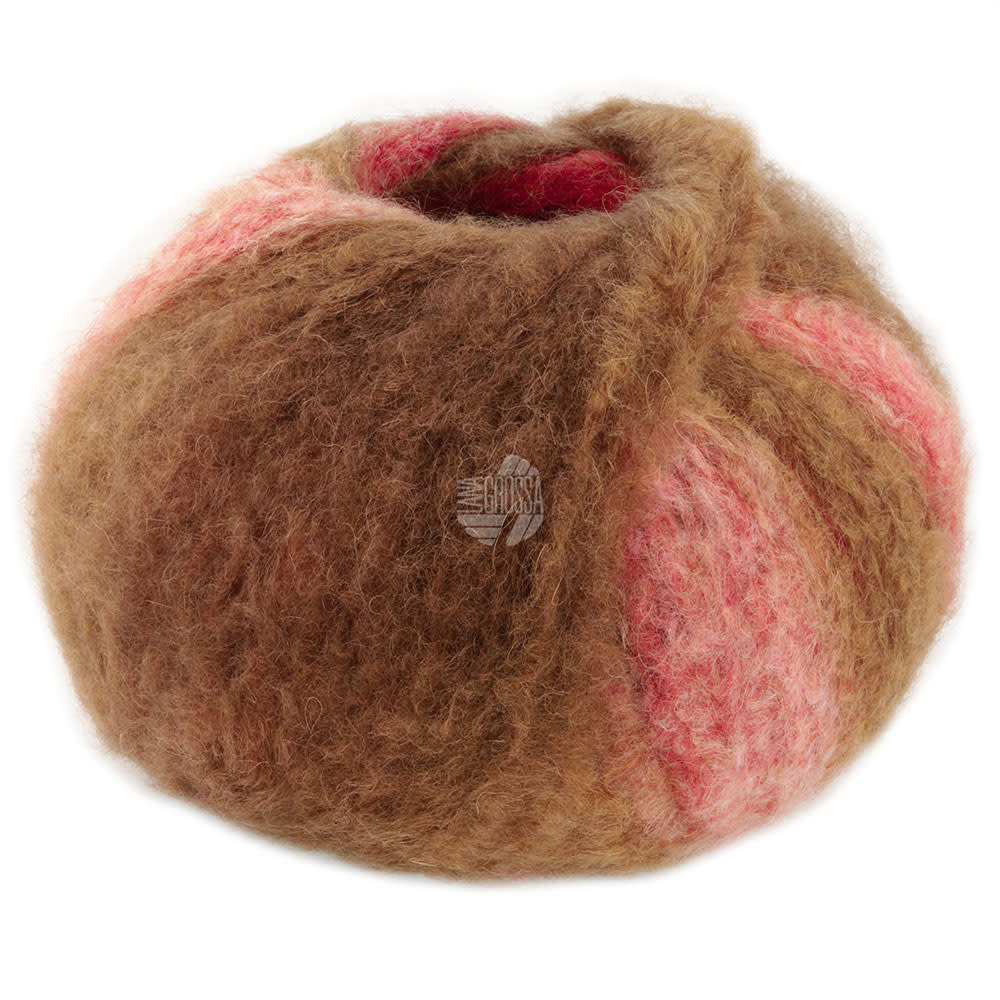 Lana Grossa Gigante - Lana Grossa -05 Roest/kaki/amber/terracotta/modder-25%
