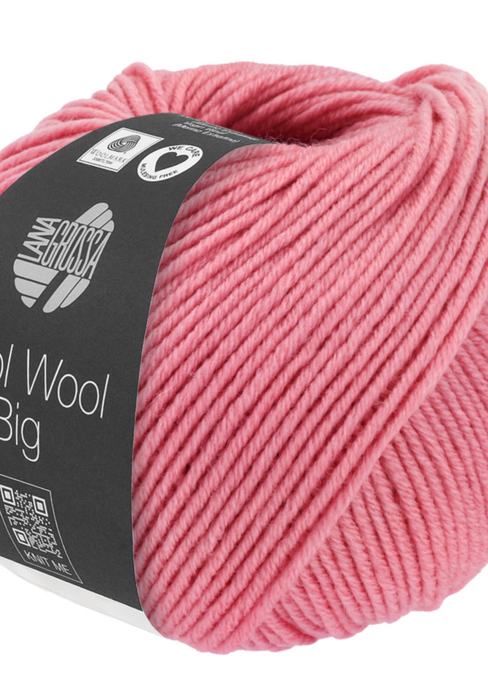 Lana Grossa Cool Wool Big - Lana Grossa 1631 -roze gemeleerd