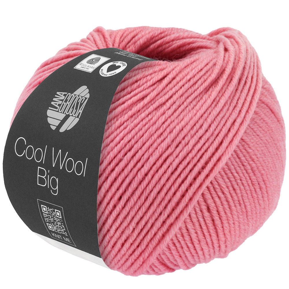 Lana Grossa Cool Wool Big -1631 roze gemeleerd-25%