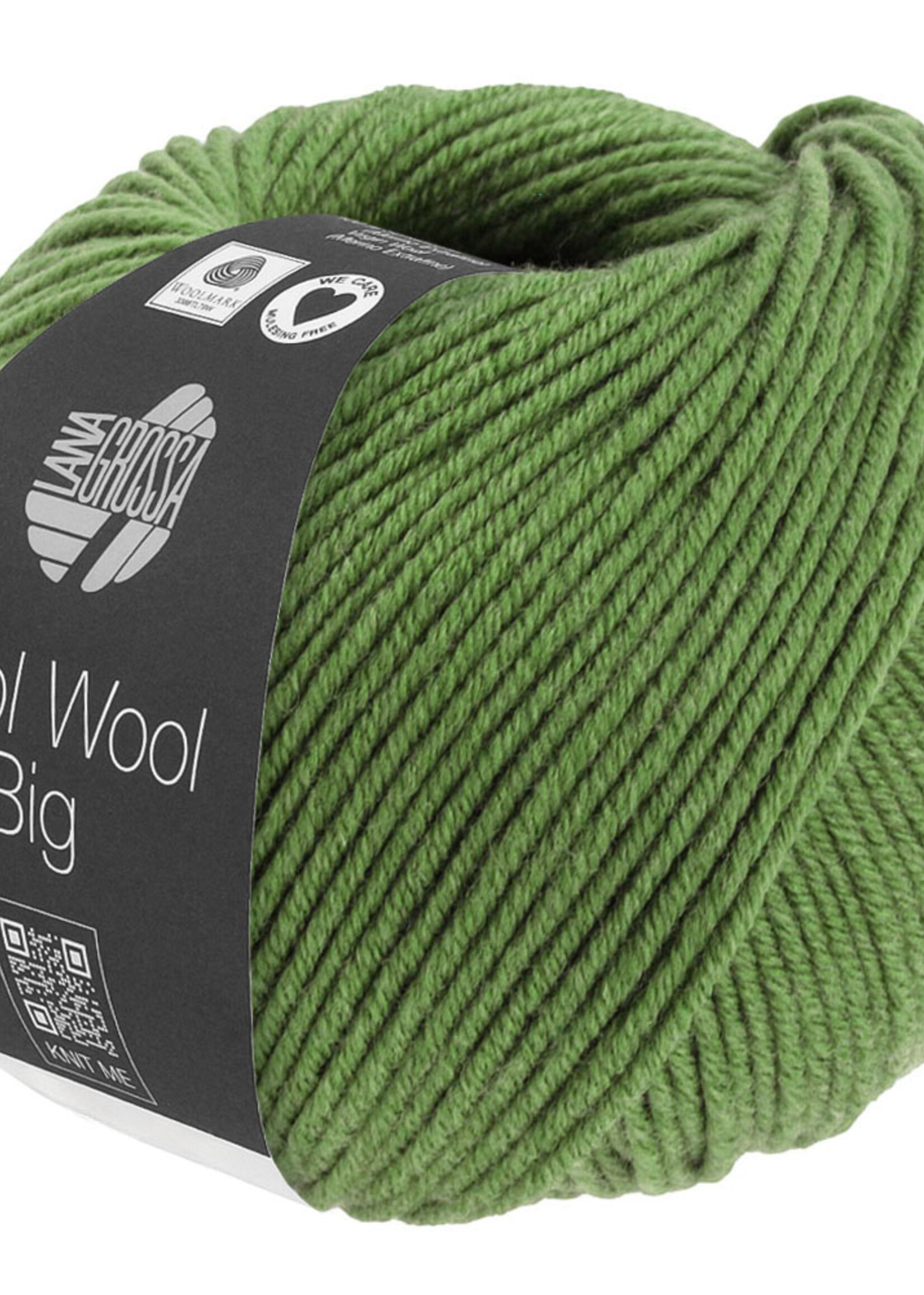 Lana Grossa Cool Wool Big -1634 groen gemeleerd-25%