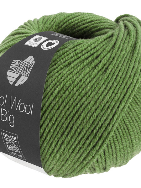 Lana Grossa Cool Wool Big -1634 groen gemeleerd-25%