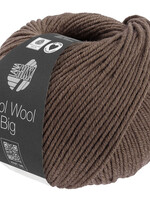 Lana Grossa Cool Wool Big -1635 koffiebruin gemeleerd-25%