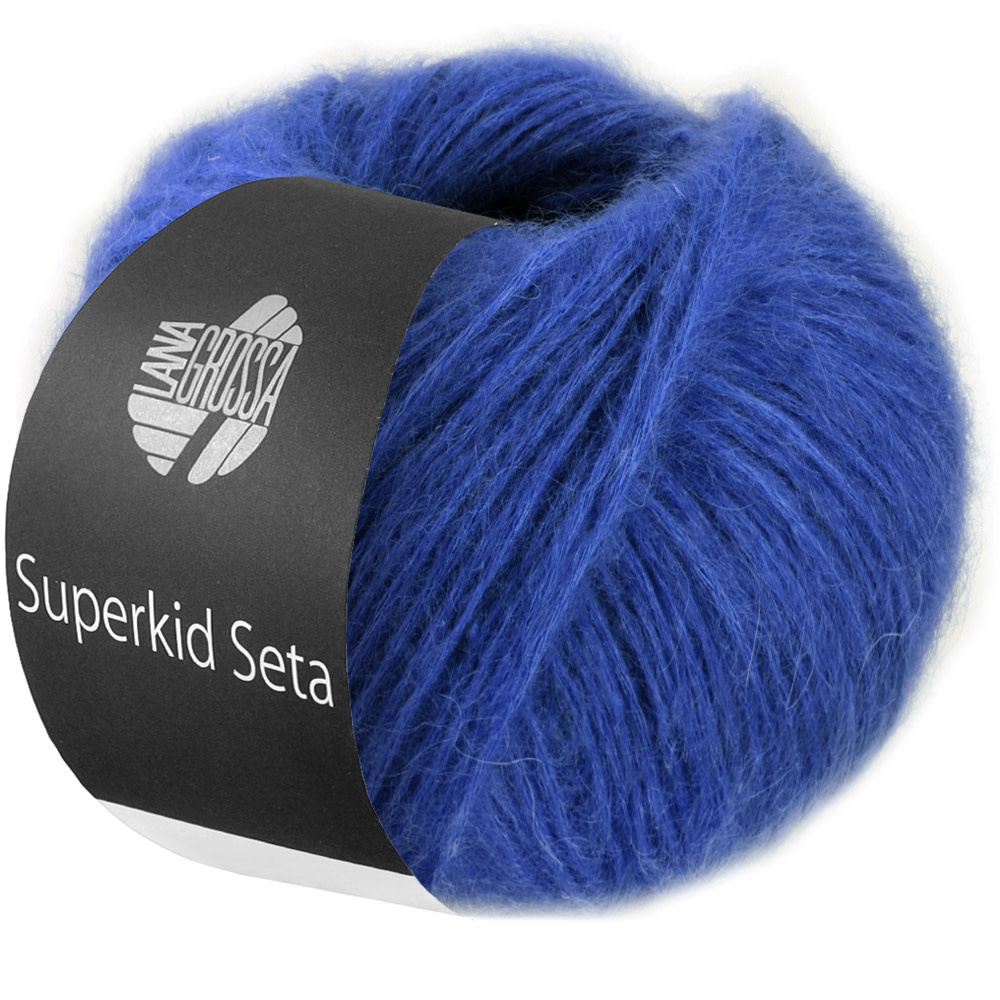 Lana Grossa Superkid Seta - Lana Grossa -04 safirblauw30%