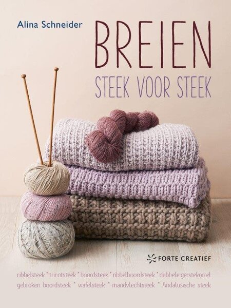 Breien steek voor steek - Alina Scheider