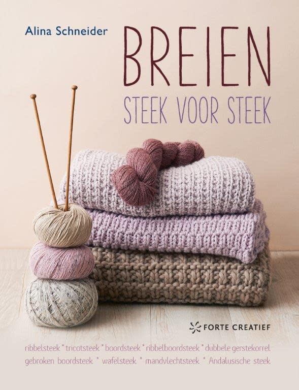 Breien steek voor steek - Alina Scheider