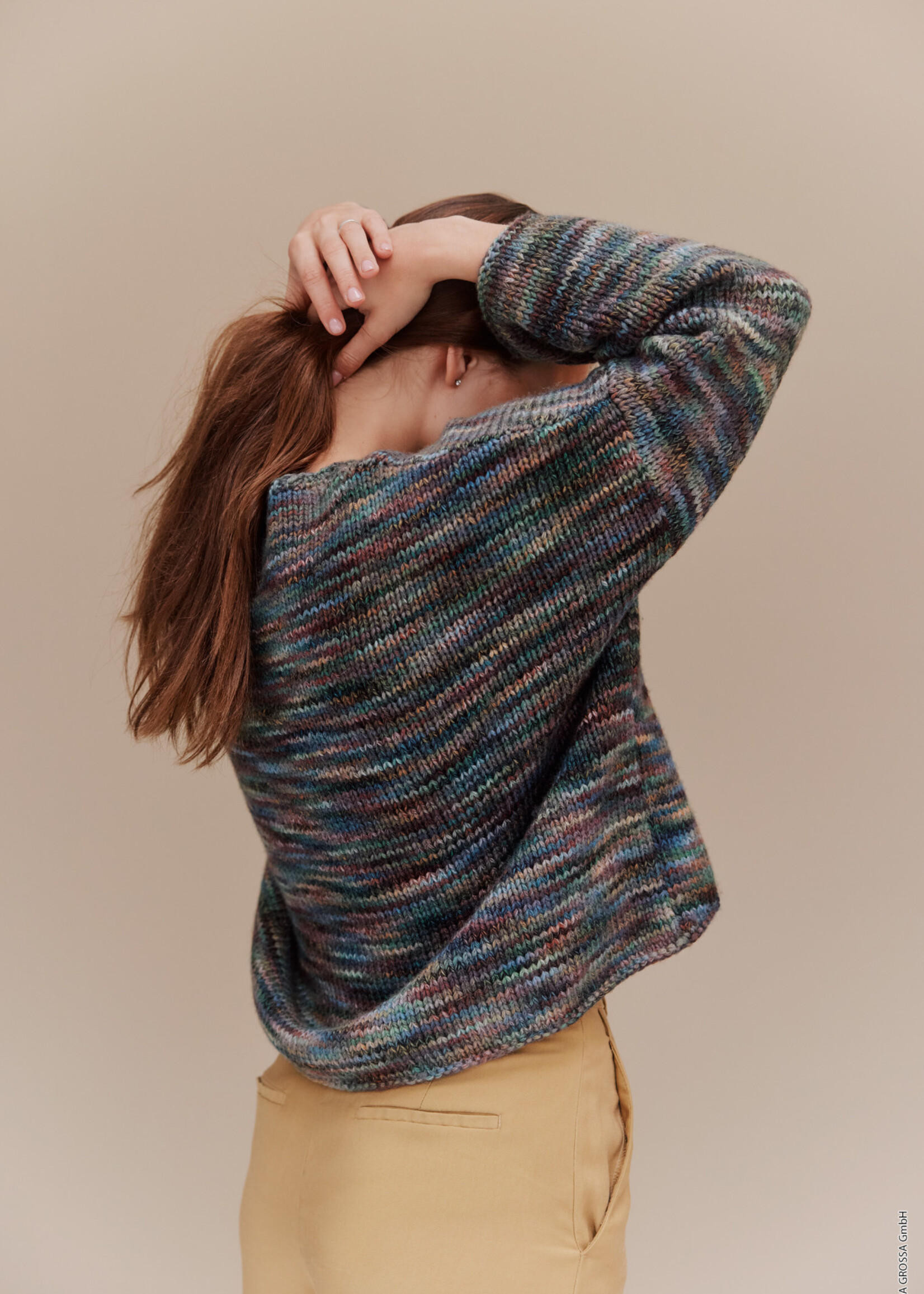 Lana Grossa Trui Cool Merino Big Color 412