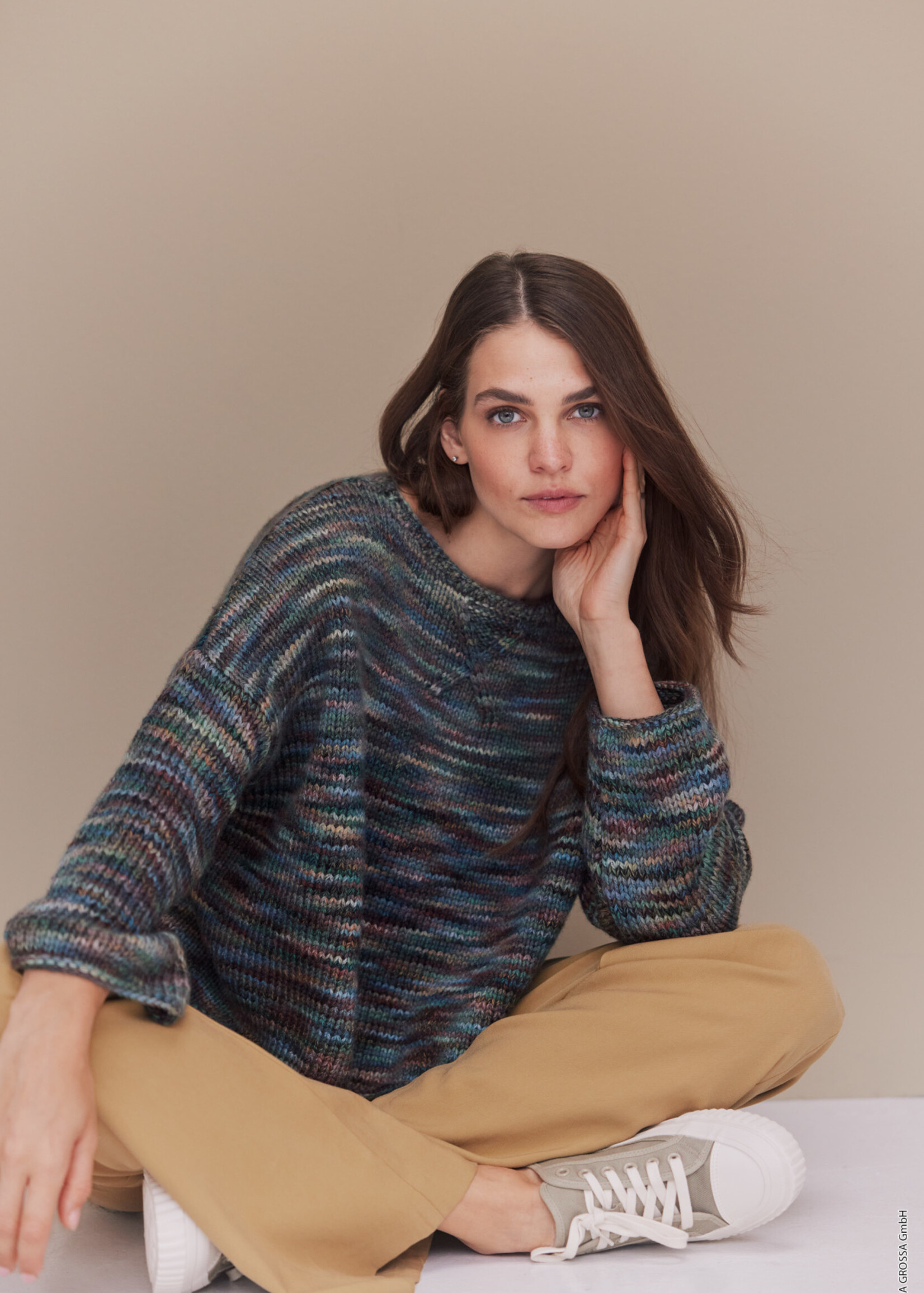 Lana Grossa Trui Cool Merino Big Color 412