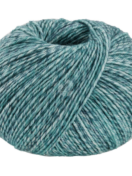 Lana Grossa Vintage Socks - Lana Grossa -1003-munt mêleerd/grijs blauw mêleerd/jeans mêleerd/petrol mêleerd