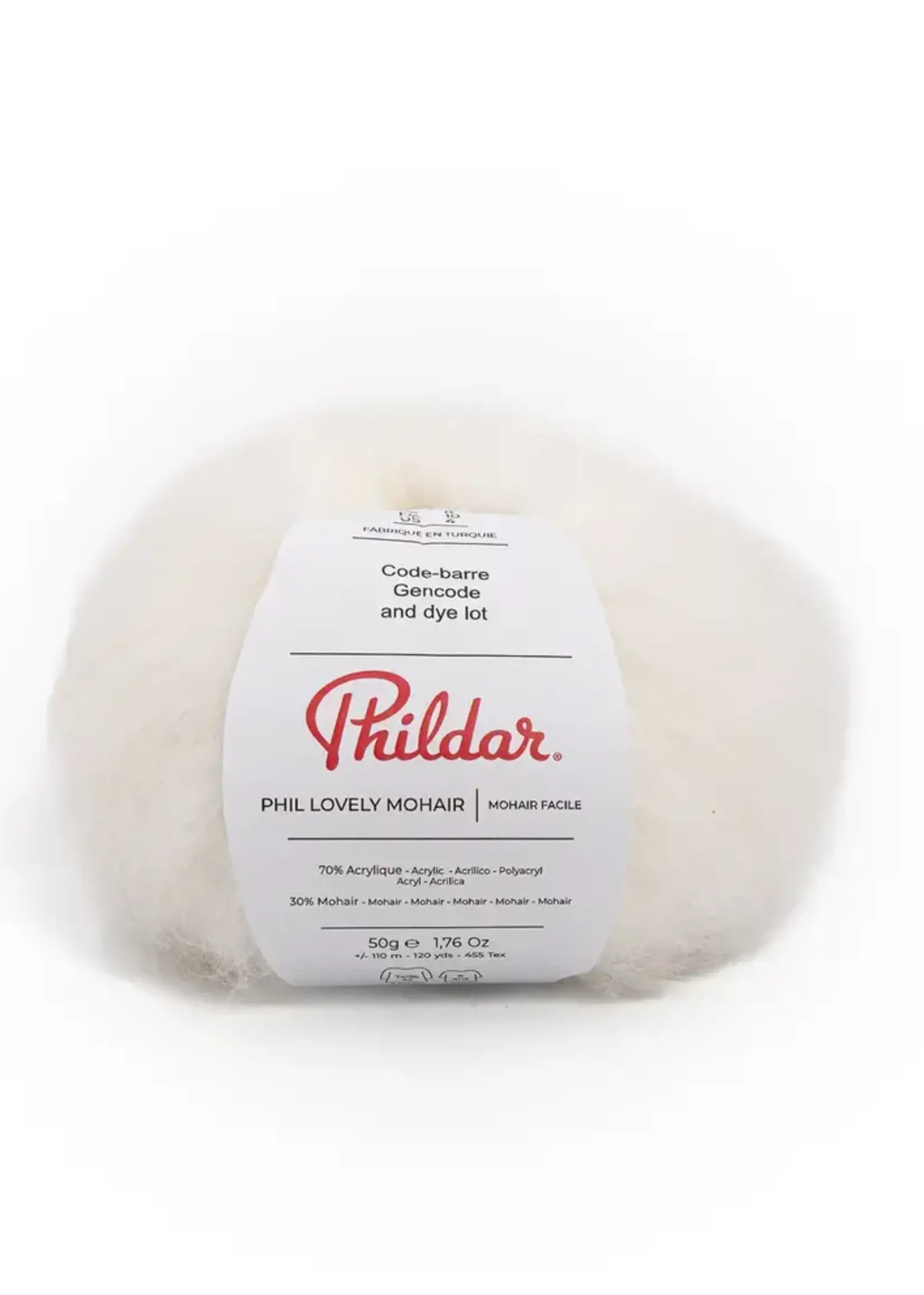Phildar Phil Lovely Mohair - Phildar -2218 écru-40%