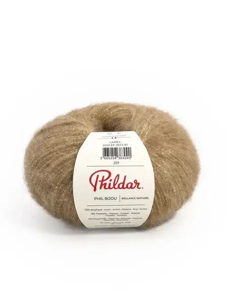 Phildar Phil Bijou - Phildar -2017 caramel-40%