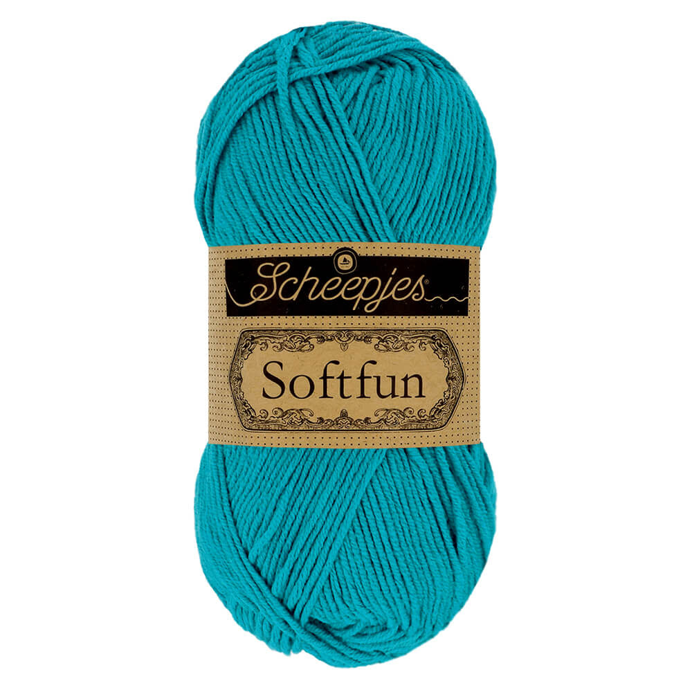 Scheepjes Softfun - Scheepjes -2511 Dark Turquoise