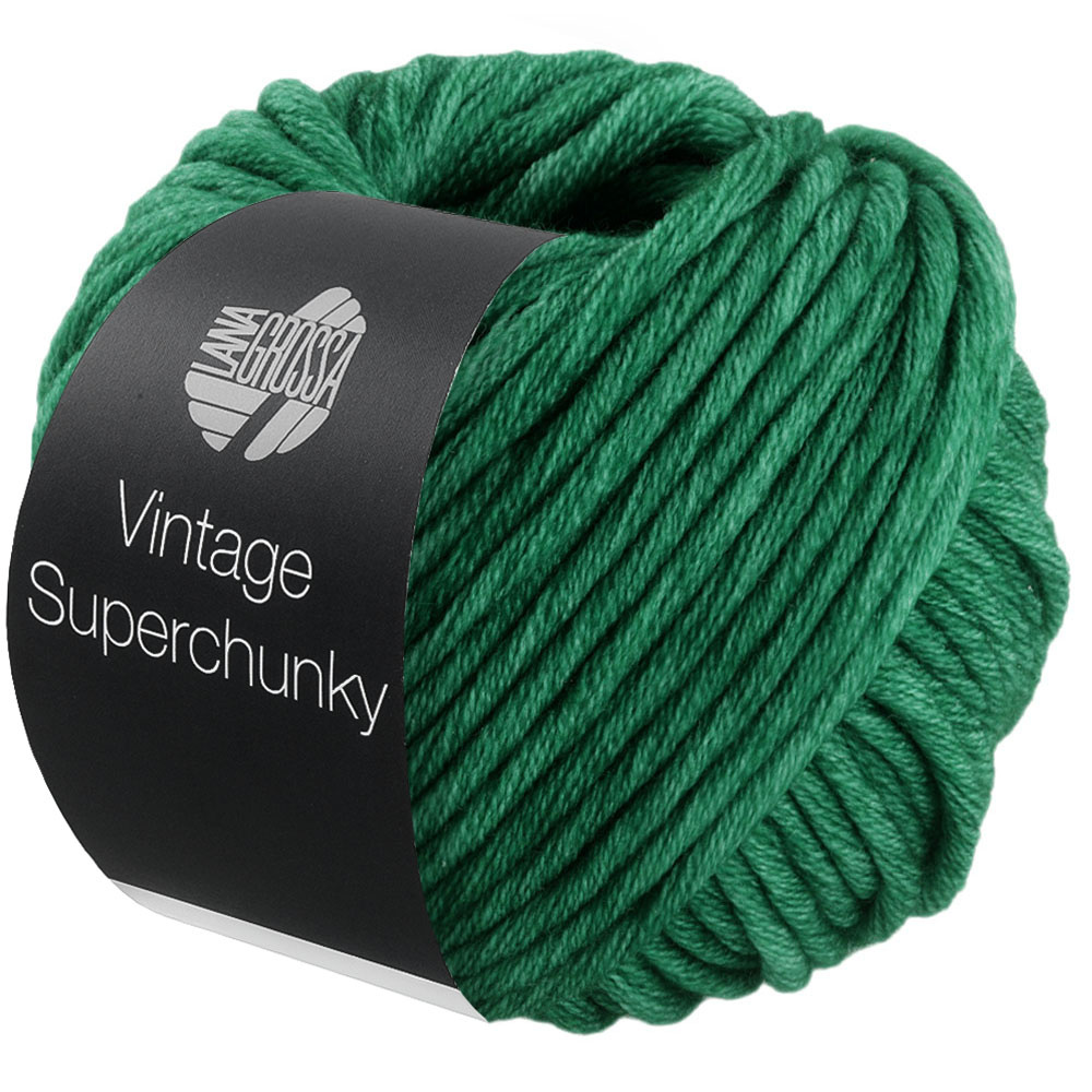 Lana Grossa Vintage Superchunky -506 opaalgroen30%