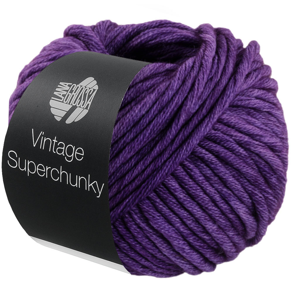 Lana Grossa Vintage Superchunky -503 violet30%