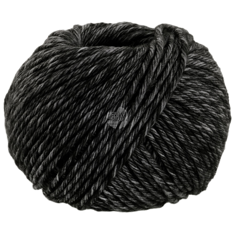 Lana Grossa Vintage Chunky -14-antraciet/zwart30%