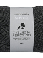 Novita 7 Brothers 100g -Novita -044 graphite