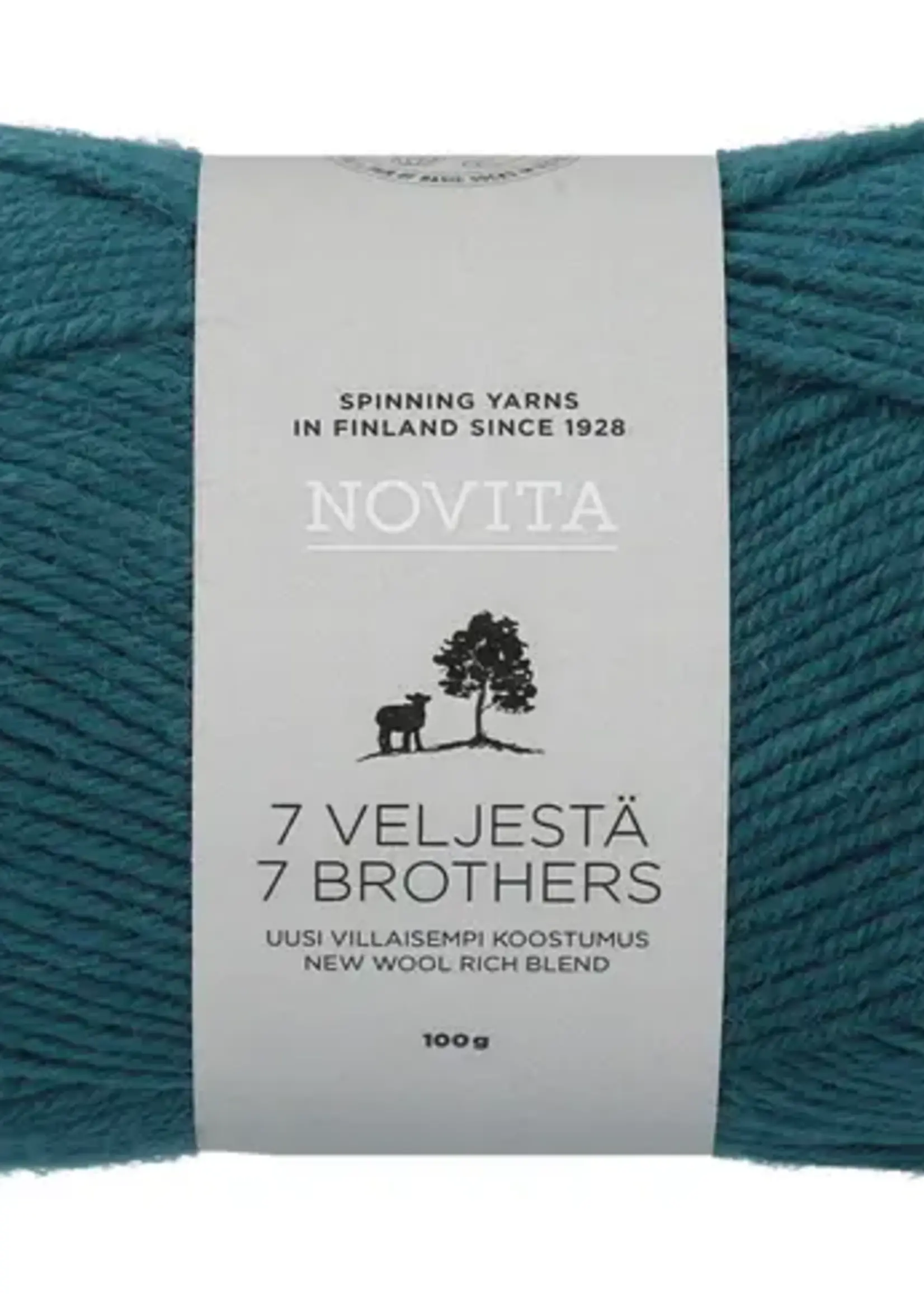 Novita 7 Veljestä 100g -185 spell